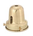 Bp Lamp 2 1 4 Fitter Bell-type Shade Holder Polished Lacq 
