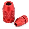 High Precision Aluminum Alloy Drill Depth Stop For Bits A Adjustable Sizes From 5 64 To 7 16 2 Pieces With Nylon Locking Ring 