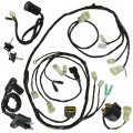 Caltric Wire Harness Relay Ignition Coil Switch Kit Compatible With Honda Recon 250 Trx250tm 2007-2021 