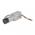 Hall Sensor Geared Small Dc Gear Motor With 48 Cpr Encoder 12v High Speed 110rpm