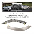Upper Center Dashboard Trim Strip 55436-02330 Left 55435-02370 Right 1 Pair Side Air Vent Pannel Replacement For Corolla Altis