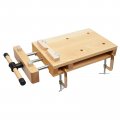 Portable Wood Workbenchworking Vise Clamps Hard Wood Work Bench Superior Clamping 