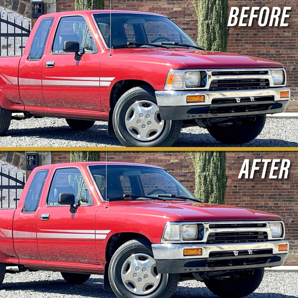Front Corner Parking Lamps For 1992-1995 Toyota Pickup Truck 2wd Us Spec Clear Lens Left And Right Pair With Bulbs Ln100