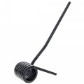 Polaris Snowmobile Torsion Spring 359 Left Hand Medium Gloss Black Genuine Oem Part 7043079-067 Qty 1