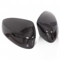 Ecotric Compatible Mirror Covers Cap Replace For 2003 2004 2005 2006 2007 Infinti G35 Coupe Carbon Fiber