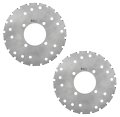 2008 2009 Polaris 330 Trail Boss Front And Rear Brake Rotors Pads