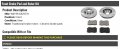 Front Ceramic Brake Pads And Rotor Kit Vented Rotors Compatible With 2007-2011 Mercedes-benz Cls550