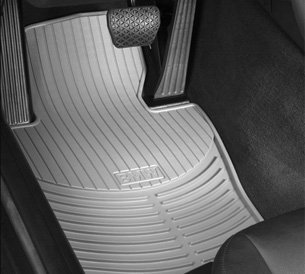 All Weather Front Rubber Floor Mats For 325 330 Coupe 2000 To 2006 Beige Set Of 2