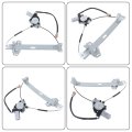 Front Left Driver Side Power Window Regulator With Motor Replacement For Acura Cl 2003 Coupe 751-164