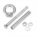 Uxcell M12 X 150 Expansion Eyebolt Eye Nut Screw With Ring 304 Stainless Steel Anchor Raw Bolts 1 Pcs