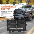 Hecasa Active Grille Shutter Assembly W O Actuator For 2013-2018 Ram 1500 2019-2024 Classic Replacement Ch1206110 68302660aa
