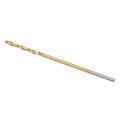 Uxcell High Speed Steel Straight Shank Twist Drill Bit Fully Ground Titanium Coated 1mm Diameter 34mm Total Length 12mm 12 Pcs