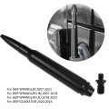 4 25 Black Style Short Antenna Mast For 2014 2015 Jeep Wrangler Freedom Edition Sport Utility 4-door