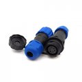 Sd13 6pin Waterproof Power Connector Ip68 Led 6-pins Charger Plug Socket Mechanical Cable Connectors Male -socket Female