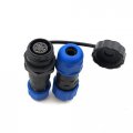 Sd13 6pin Waterproof Power Connector Ip68 Led 6-pins Charger Plug Socket Mechanical Cable Connectors Male -socket Female