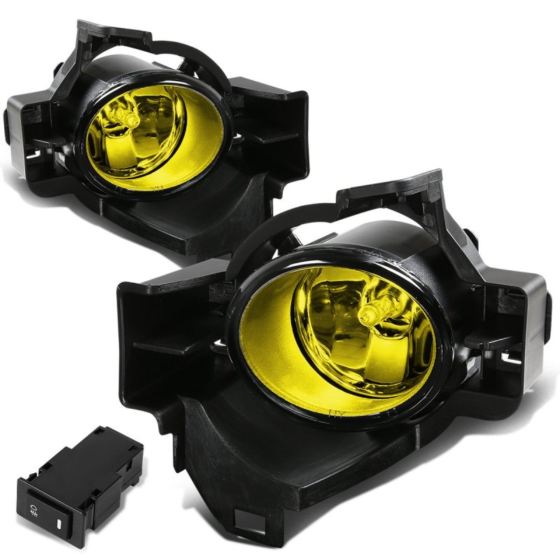 Dna Motoring Fl-ztl-190-am Assembly Fog Light Driver Passenger Side Enhance Visibility For 10-12 Nissan Altima 4dr Sedan