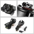 Dna Motoring Fl-ztl-190-am Assembly Fog Light Driver Passenger Side Enhance Visibility For 10-12 Nissan Altima 4dr Sedan