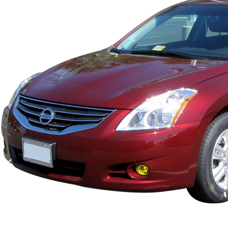Dna Motoring Fl-ztl-190-am Assembly Fog Light Driver Passenger Side Enhance Visibility For 10-12 Nissan Altima 4dr Sedan