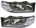 Driver Passenger Side Headlights For 97-99 Buick Lesabre Gm2503159 Gm2502159 