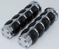 I5 Chrome Grips For Yamaha V-star 250 Virago Xv 535 750 1100 Vmax V-max 1200 
