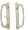 Technologylk Stb Sliding Glass Patio Door Handle Set Mortise Type Beige 3-15 16 Screw Holes 