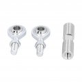 Alternator Tensioning Rod 2 1 2in Adjuster Tensioner Short Water Pump Bracket Stainless Steel Fit For Sbc Bbc 350 454 Engine