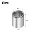 10 Pcs Stainless Steel Spacers 5 16 In Bore X 7 Od 1 2 Length Round Metal Screw Bushing For Screws Bolts And Rods