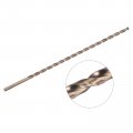 Uxcell M35 High Speed Steel Parabolic Flute Drill Bit 6 5mm Drilling Diameter 200mm Length Gold Oxide Cobalt Round Shank