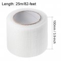 Uxcell Drywall Joint Tape Self-adhesive Fiberglass 3 9-inch X 82-feet Repair Patch Wall Hole Crack Mesh Size 5mm