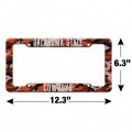 Oklahoma State University Cowboys Camo License Plate Tag Frame