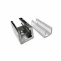 Gordon Glassa Fixed Panel Glass Clamp For 3 8 Shower Enclosures Chrome Finish Set Of 2 