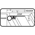 M-d Building Products 01677 36-inch By 84-inch Flat Profile Door Jamb Weather-strip Kit With Screws 
