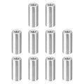 10pcs Aluminum Spacer 3 4 Od X 8 Id 1-3 Length Screw Standoff Bushing Plain Finish Unthreaded Round Metal For Screws Bolts And 