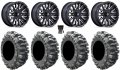 Bundle 9 Items Msa Creed 15 Wheels Machined 31 Bogger Tires 4x110 Bolt Pattern 12mmx1 25 Lug Kit 