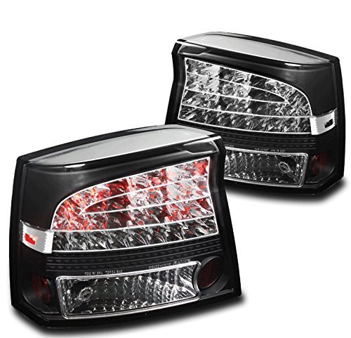 Dodge Charger R T Se Srt8 Sxt Altezza Rear Led Tail Brake Light Lamp Black