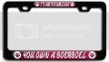 It Is Hard To Be Humble When You Own A Boerboel Dogs Pets Bl 3d Metal License Plate Frame Auto Suv Truck Tag Holder A88 