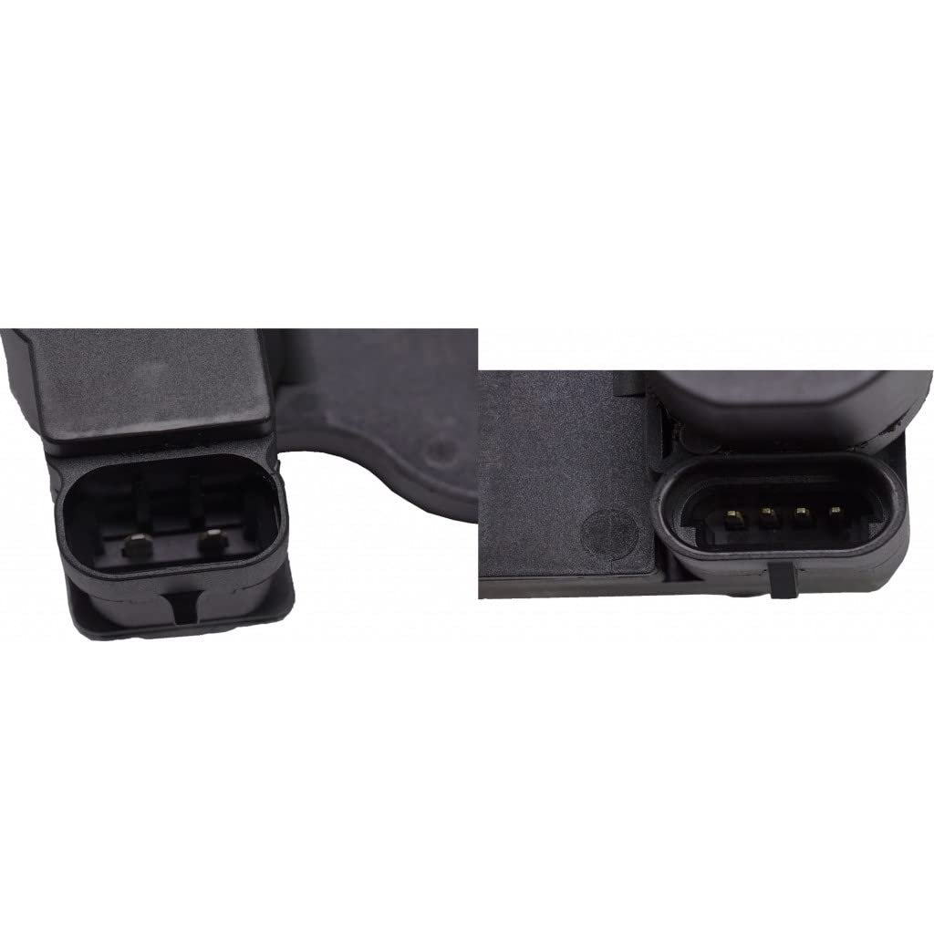 Chevy Impala Door Lock Actuator 2000 01 02 03 04 2005 Driver Side 4-prong And 2-prong Blade Male Terminals 2 Female Connectors