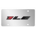 Chevrolet Camaro 1le 3d Logo Mirror Chrome Metal License Plate Stainless Steel 11 88 In X 6 Officially Licensed Black 