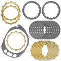 Caltric Clutch Friction Steel Plates Gasket Compatible With Suzuki Gsx1300r Hayabusa 1300 1999 2000 2001