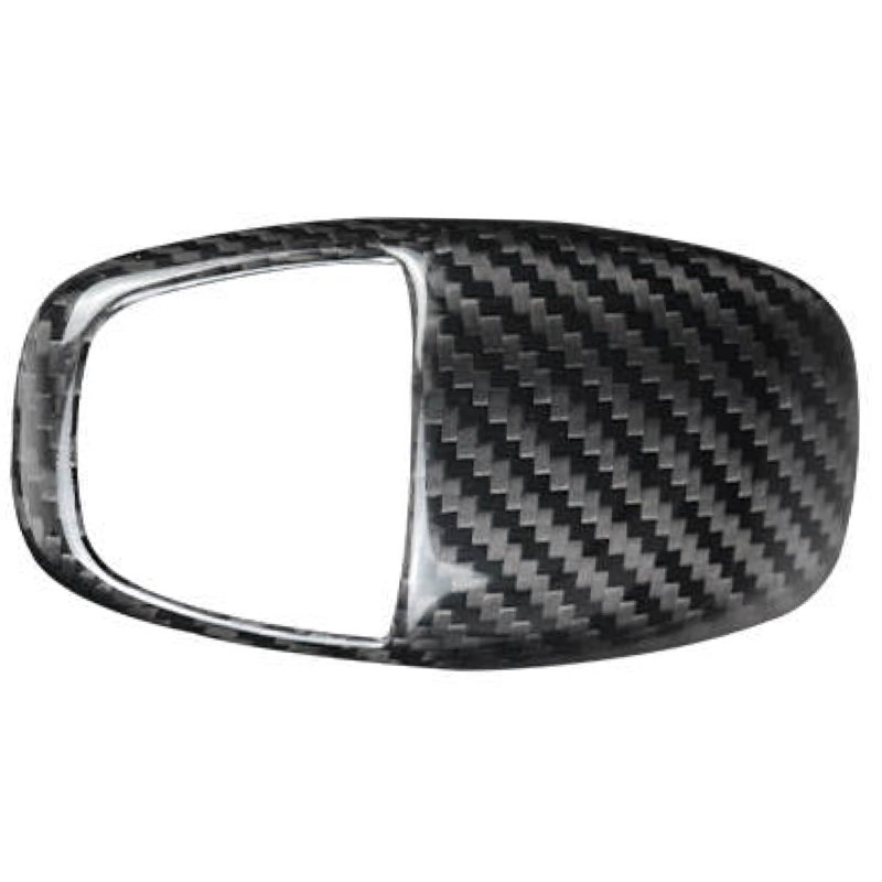 Real Carbon Fiber Shift Knob Top Cover Trim For Dodge Challenger Charger Durango 2015 2016 2017 2018 2019 2020 2021 Automatic