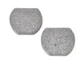 Go Kart Brake Pads For 3886 4-115613 10335 4-9306 Mfg Pucks 3 8 In Thick 1 1 Wide 1 1 4 Tall 2 Pack 