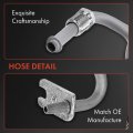 A-premium Power Steering Hose Pressure Line Assembly Compatible With Chevrolet Malibu 2008-2012 Pontiac G6 Saturn Aura