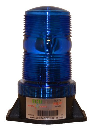 B125ws120 Blue 110v 120v Ac 25w Incandescent Steady-on Light Beacon Emergency Safety Warning Signaling Marker