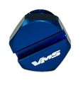 Vms Racing 01-16 Blue Billet Air Bleed Bleeder Screw Plug For Fuel Filter Housing Chevy Chevrolet Silverado 2500 3500 Hd 