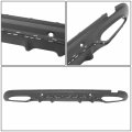 Mb1195137 Factory Style Rear Lower Bumper Valance Air Deflector Compatible With Mercedes-benz C300 4matic Base 2019-2021