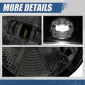 Auto Dynasty Full Led Front Bumper Driving Fog Light Lamps With Switch And Wiring Harness Compatible Gmc Sierra 1500 2500hd