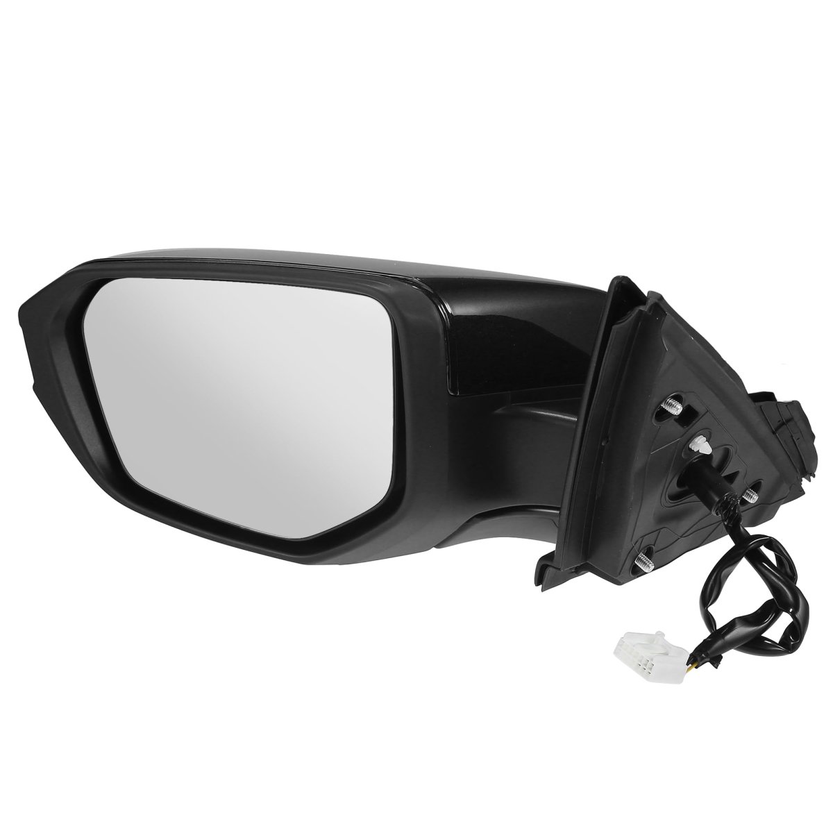 Left Driver Side Door Mirror Assembly For Honda Civic 2016 2021 Us Built Models Power Glass Heated Manual Folding 5 Pins Black