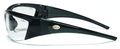 Crews Ff210 Forceflex 2 Safety Glasses With Black Frame And Clear Lens 1 Pair 
