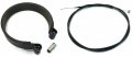 Vital All-terrain 4 Brake Band Cable Kit For Go Kart Cart Car Mini Bike Atv Quad Four Wheeler 