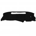 Hex Dash Cover Mat Dashboard Pad Replacement For 1998-2004 Chevy S10 Pick Up Black 